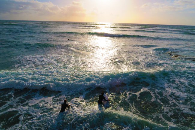 Califórnia de surf de San Diego