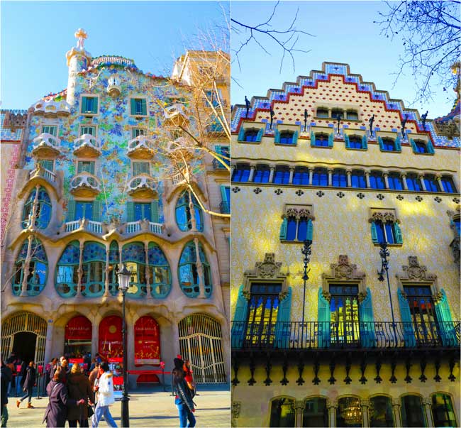 Casa-Batllo-and-Casa-Amatller-Barcelona