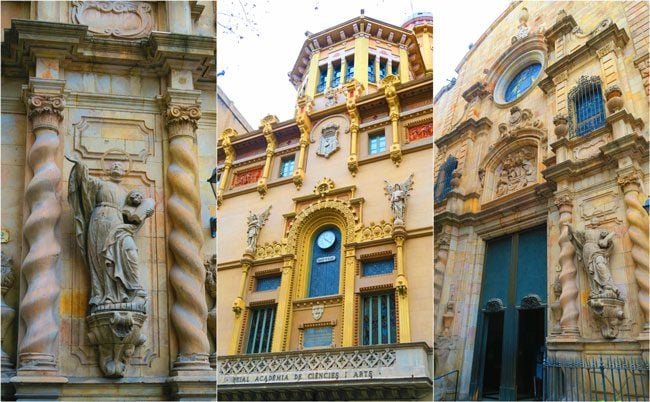 La Rambla Buildings Barcelona