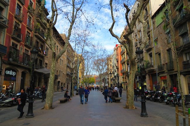 Passeig del Born Barcelona