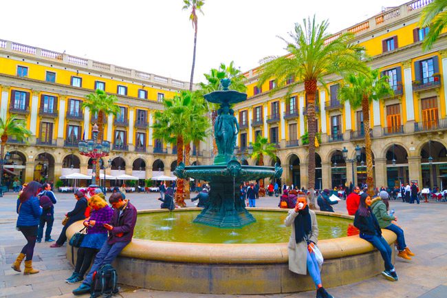 Placa Reial Barcelona