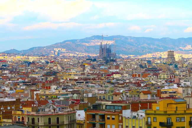 Sagrada Familia Panoramic View