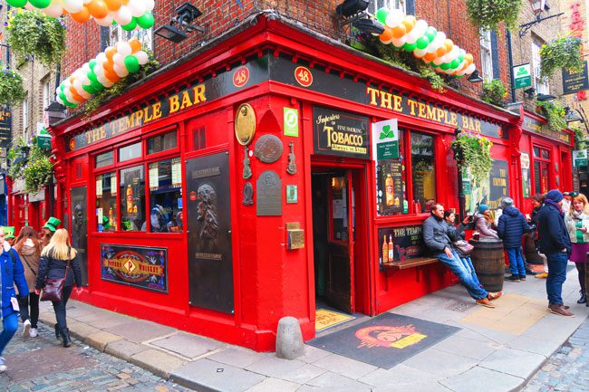 The-Temple-Bar-in-Dublin