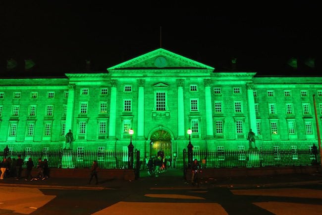 Trinity College Dublin St Patrick's Day