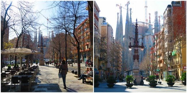 View-of-Sagrada-Familia-from-Av.-de-Gaudi