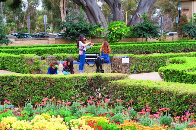 vandre rundt balboa paek san diego