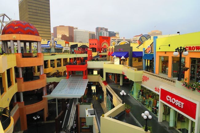 Horton Plaza is one of the best places to shop in San Diego