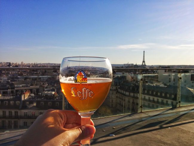 Drink with a view Paris