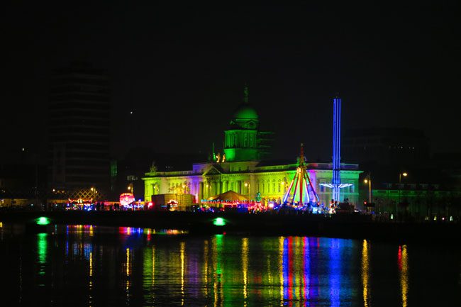 Dublin-Customs-House-St-Patricks-Day