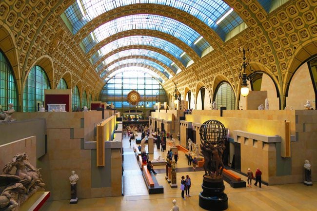 Musée d'Orsay Paris museum interior