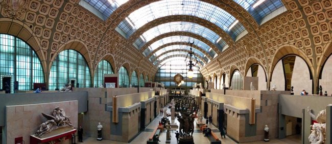 Musee d'orsay Paris interior