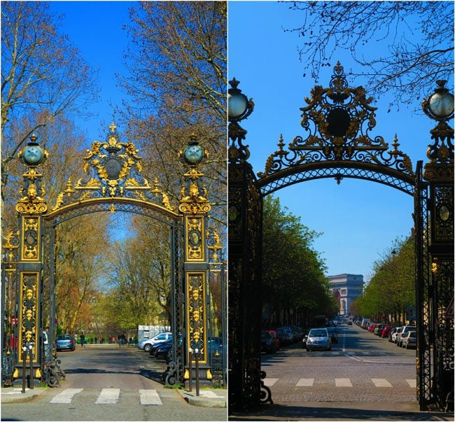 Parc Monceau Paris Gates