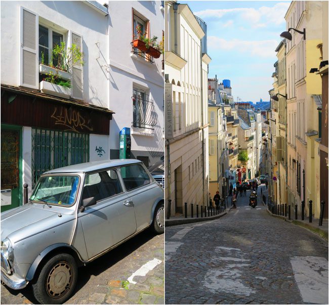 Walking the streets of Paris