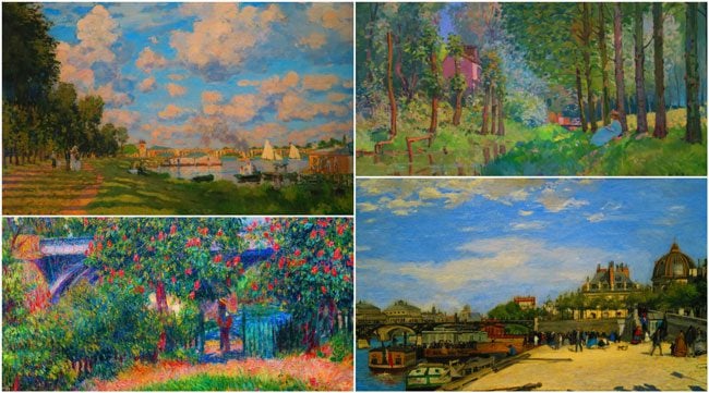 Impressionist paintings monet renoir dorsay paris museum