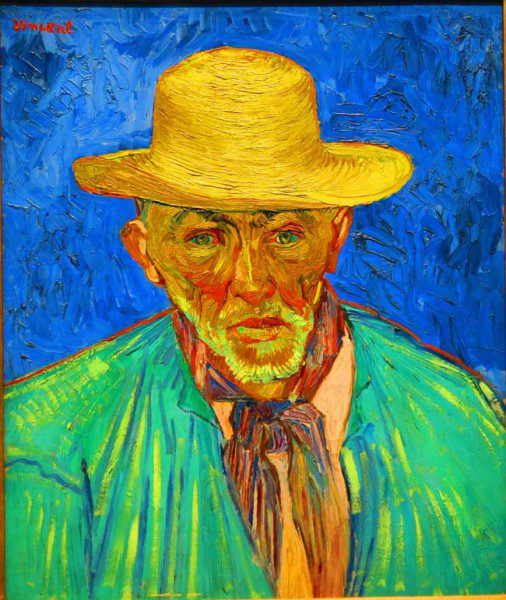 Vincen van Gogh Musee d'Orsay Peasant Portrait