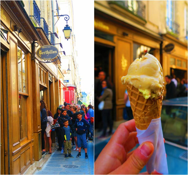 Berthillon best ice cream paris ile saint louis