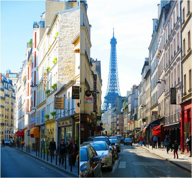 classic paris eiffel tower photo