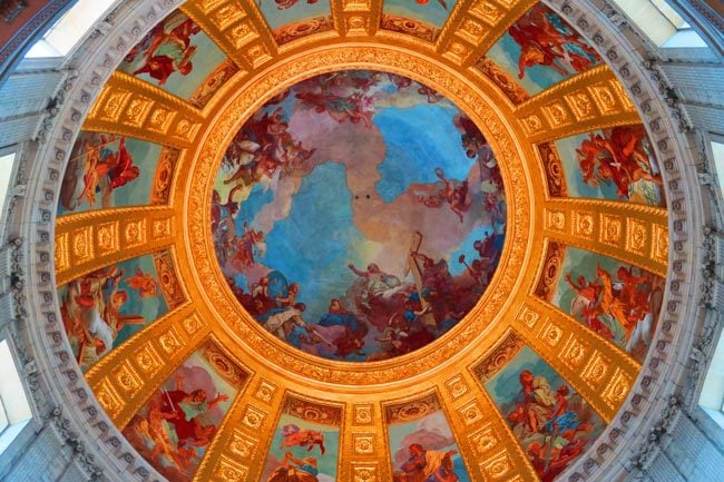 Eglise du Dome Le Tombeau de Napoléon Fresco