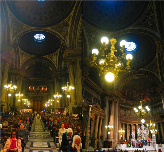 La Madeleine Paris Church interior