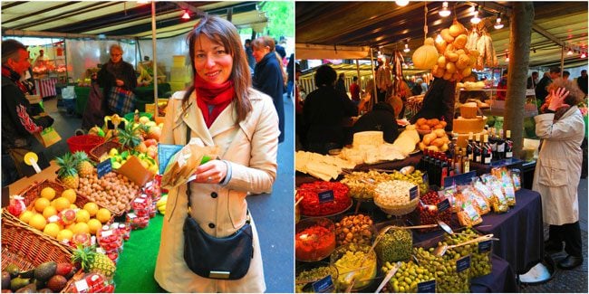 Marché biologique des Batignolles Paris market