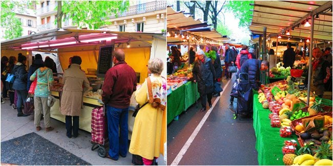 Marché biologique des Batignolles