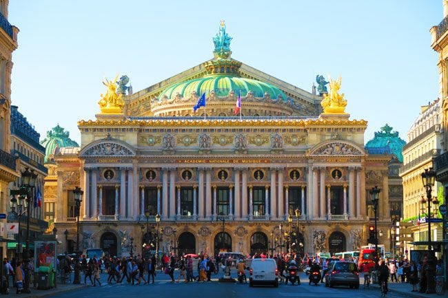 Palais Garnier Paris front