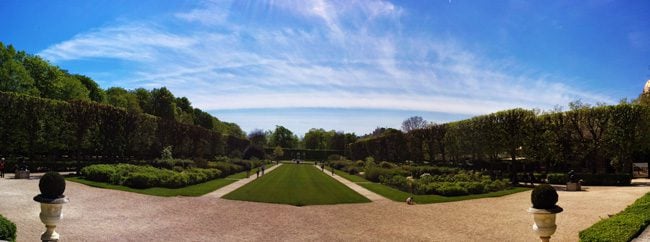 Rodin Mudeum Paris gardens