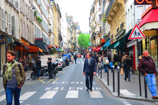 Rue des Martyrs cool Paris street