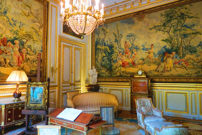 The Tapestry Room at the Musee Jacquemart Andre Paris museum