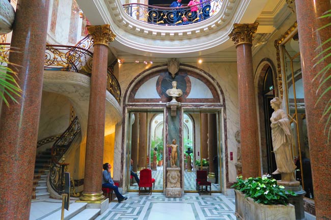 The Winter Garden at Musee Jacquemart Andre Paris museum