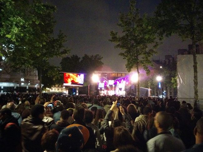 African music concern republique paris