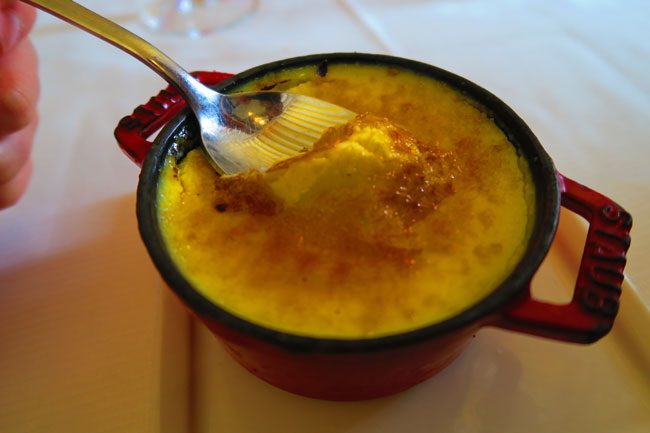 best creme brulee ever la mere poulard restuarant mont saint michel