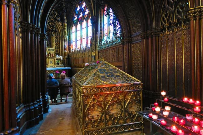 Chapel at Saint Etienne du Mont Paris Church