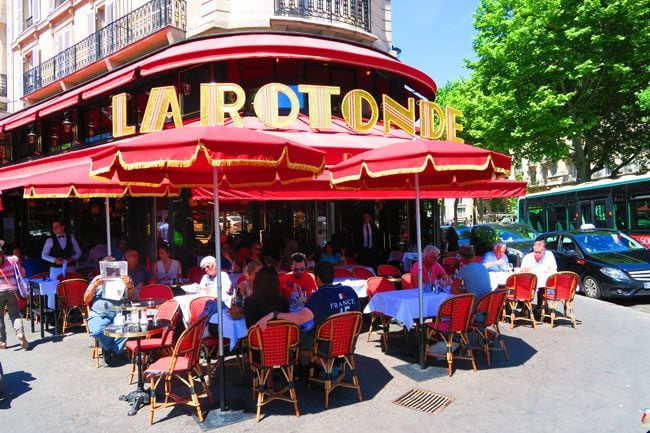 la rotonde montparnasse parisian cafe