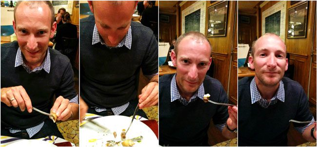 L'Ecailler Du Bistrot fun with snails Idan