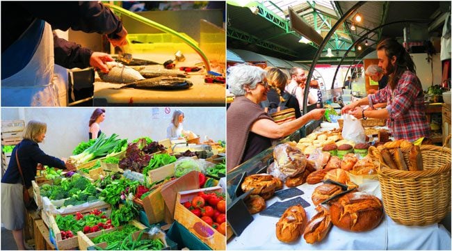 Marche des enfants rouges Paris food market