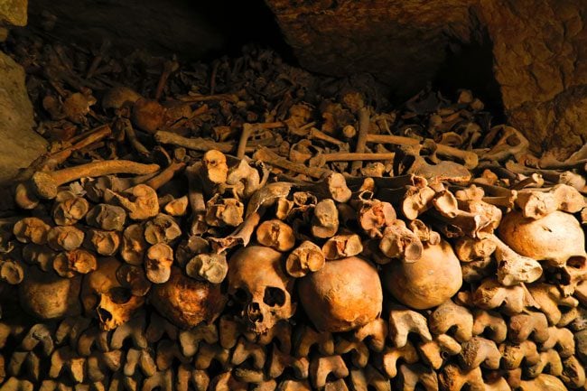 paris catacombs depth