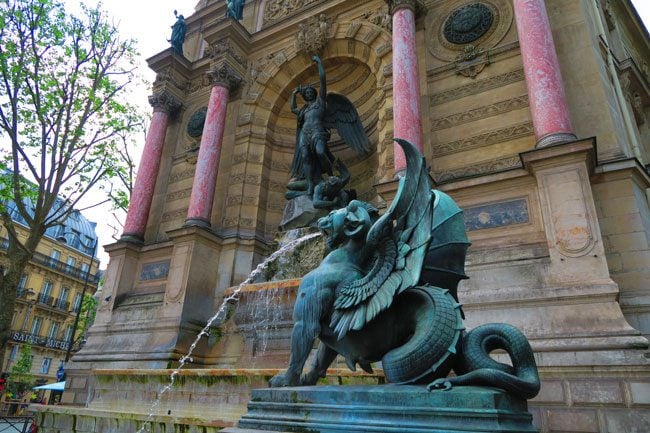 Place saint michel paris