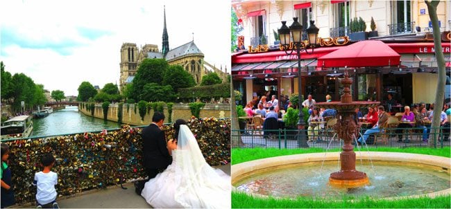 Romantic shots of Paris