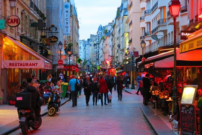 Rue Montorgueil by Night