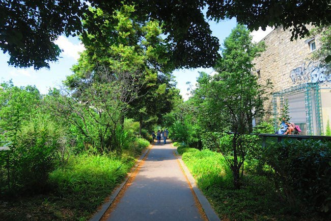 Coulée verte Promenade Planteé Paris