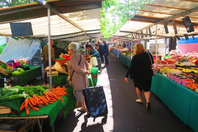 President Wilson Market Paris wide view