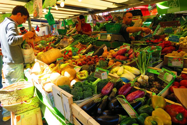 aligre market paris bastille vegetables stall