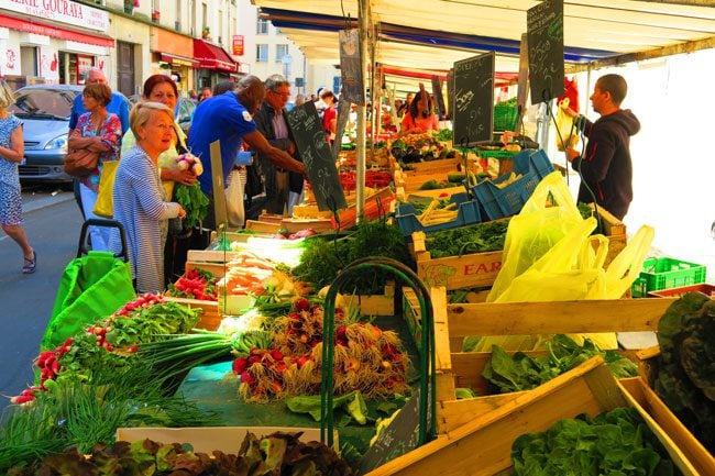 aligre market vegetables