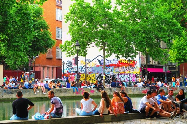 canal saint martin paris locals