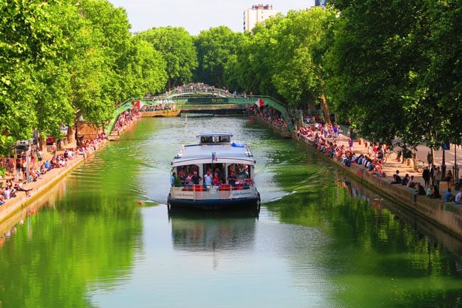 Canal Saint Martin Paris