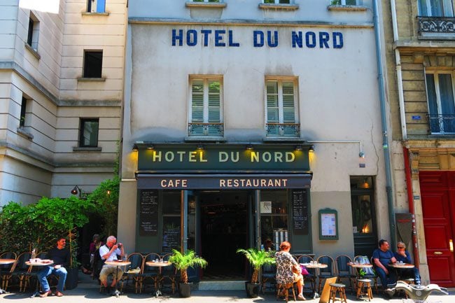 hotel du nord canal saint martin paris