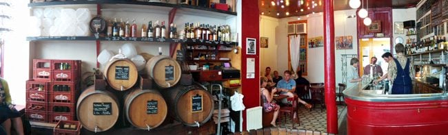 Le Baron Rouge paris wine bar bastille - panormaic