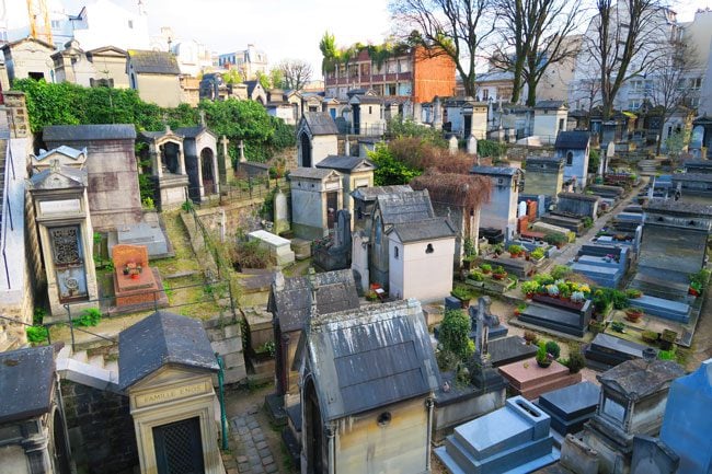 Montmartre Cemetery paris
