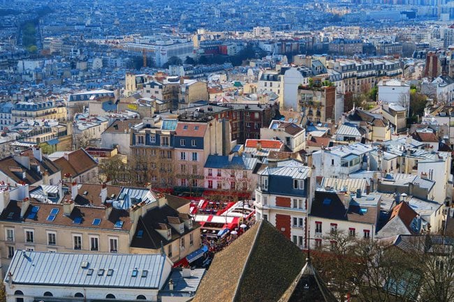 Montmartre from Sacre Coeur